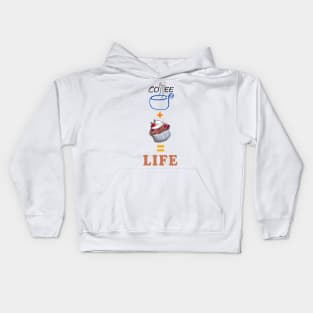 Coffee & Muffin - Life Kids Hoodie